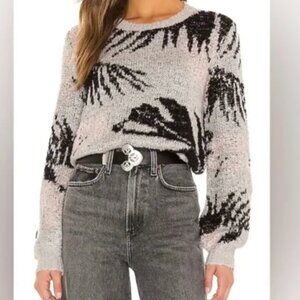 NWT Le Superbe Tropical Pullover Wool Blend Sweater